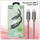 کابل شارژ موبایل Earldom Ec_188_cc تایپ سی یه تایپ سی