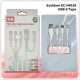 کابل شارژر USB به سه خروجی Earldom EC-IMC029