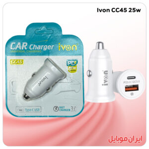 شارژر فندکی Ivon CC45 25w