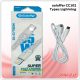 کابل شارژ موبایل soloffer CC102 تایپ سی به لاتنینگ