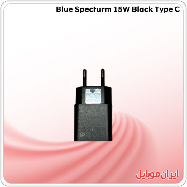 شارژر موبایل Blue Specturm 15W Black Type-C
