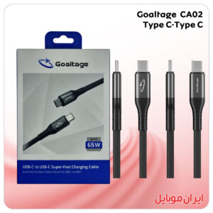 کابل شارژر Goaltage CA02 تایپ سی به تایپ سی
