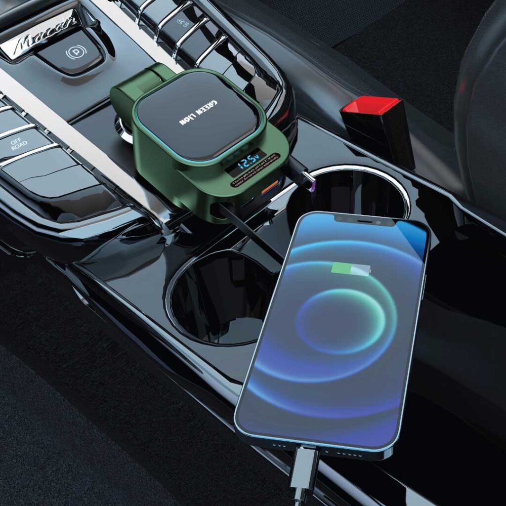 کابل و شارژر فندکی